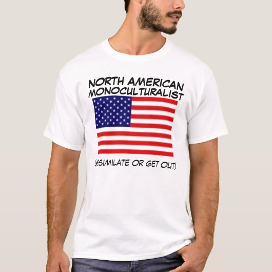 MONOCULTURALIST T-SHIRT (Voorkant)