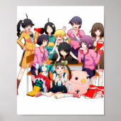 Monogatari reeks poster (Voorkant)