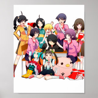 Monogatari reeks poster
