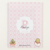 Monogram 2025 Appointment Book Pink  (Devant)