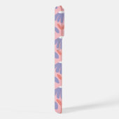 Monogram 2 Initiales Floral Vintage Rose & Bleu (Côté droit)