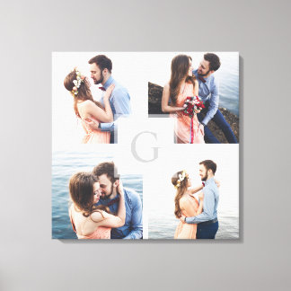 Monogram 4 Fotocadefotocanvas Canvas Afdruk