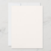 Monogram 50ste verjaardagsviering kaart (Achterkant)