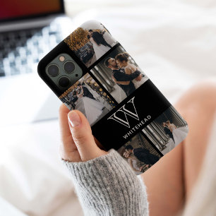 Monogram 5 Square Photo Collage