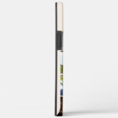 Monogram 6 foto collage crème geel Case-Mate iPhone case (Achterkant / Rechts)