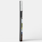 Monogram 6 Fotocollage witgekalkt hout Case-Mate iPhone Case (Achterkant / Rechts)