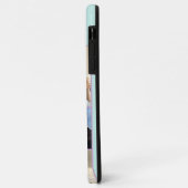 Monogram 7 fotocollage Mint Lila Case-Mate iPhone Case (Achterkant/links)