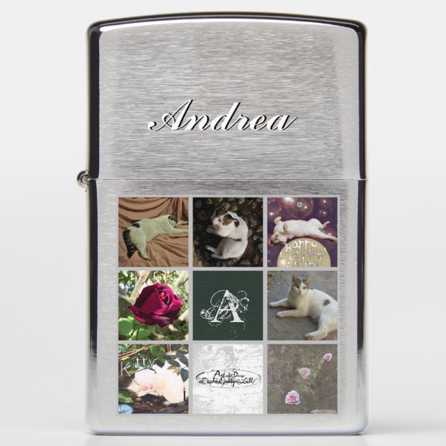 Monogram 8 Aangepaste foto's (Voorkant)