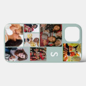 Monogram 8 fotocollage Case-Mate iPhone case (Achterkant (horizontaal))