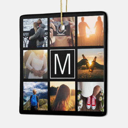 Monogram 8 Lijst NGL Keramisch Ornament (Links)