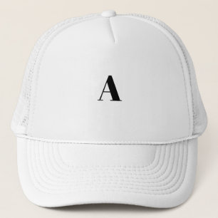 Monogram A Letter of Symbool Aangepast Abril Vet L Trucker Pet