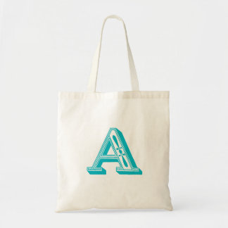 Monogram "A"-Tas Tote Bag