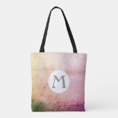 monogram aangepast abstract tas (Achterkant)