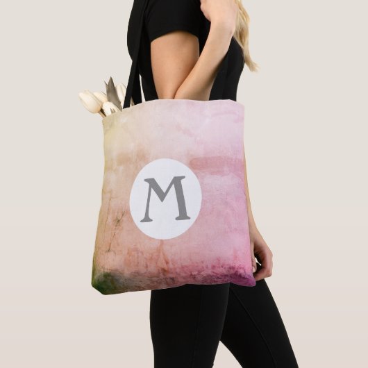 monogram aangepast abstract tas (Dichtbij)