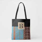 monogram aangepast stijlvol tas (Voorkant)