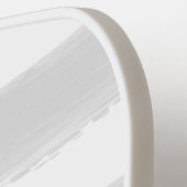 Monogram Aangepaste Gray Pickleball Paddle (Links Detail)