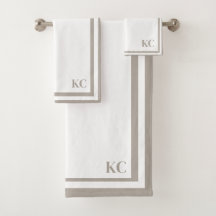 Monogram Aangepaste Initialen - Hotel Border Handd