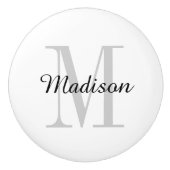 Monogram Aangepaste invoerknop Keramische Knop (Voorkant)
