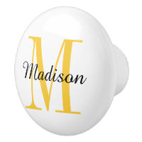 Monogram Aangepaste invoerknop