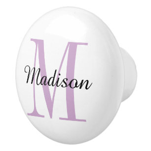 Monogram Aangepaste invoerknop Keramische Knop