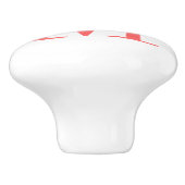 Monogram Aangepaste invoerknop Keramische Knop (Zijkant)