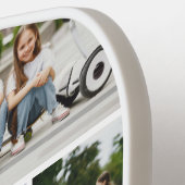 Monogram Aangepaste kleuren voor fotocollage Pickleball Paddle (Links Detail)