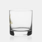 Monogram Aangepaste Naam  Gepersonaliseerd Whisky Glas (Links)