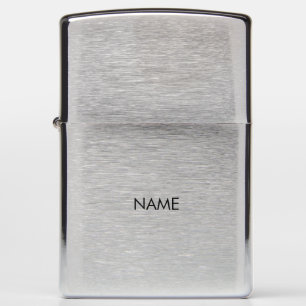 Monogram aangepaste naam tekst zwarte letters