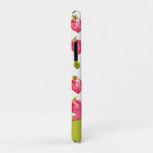 Monogram aardbei Case-Mate iPhone case (Achterkant/rechts)