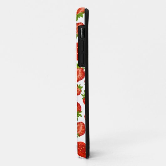 Monogram Aardbeien Aardbeifoon Case-Mate iPhone Case (Achterkant/links)