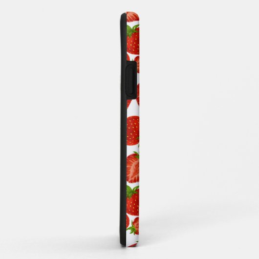 Monogram Aardbeien Aardbeifoon Case-Mate iPhone Case (Achterkant/rechts)