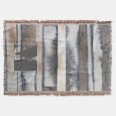 Monogram | Aarde en rook I Deken (Voorkant)