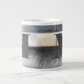 Monogram | Aarde en rook I Extra Grote Beker (Voorkant)