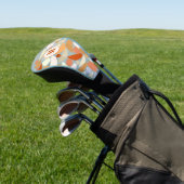 Monogram Abstract Matig Geometrisch Golfheadcover (Insitu)