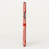 Monogram Abstract rozenpatroon Case-Mate iPhone Case (Achterkant / rechts)