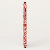 Monogram Abstract rozenpatroon Case-Mate iPhone Case (Achterkant/links)