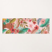 Monogram -Afrikaans-Amerikaanse Botanische Oerwoud Yogamat (Voorkant (horizontaal))