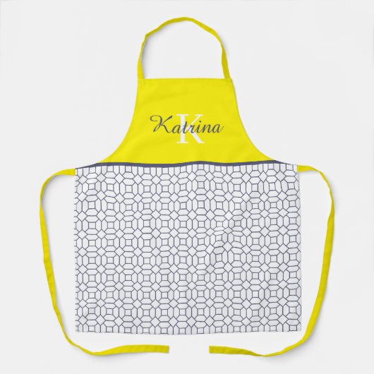 Monogram All-Over Print Schort (Voorkant)