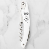 Monogram anananaswijn - Sleutel Kurkentrekker (Voorkant)