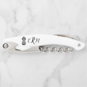 Monogram anananaswijn - Sleutel Kurkentrekker (Voorkant)