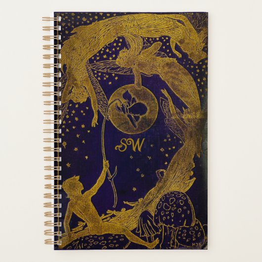 Monogram Andrew Lang Violet Fairy Book Planner (Voorkant)