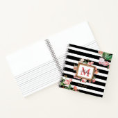 Monogram Antiek  Floral & Stripes Notitieboek (Binnen)