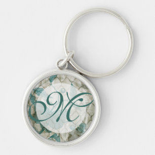 Monogram Arabesque Butterflies V Sleutelhanger