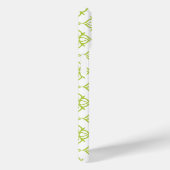 Monogram Atlantis Groene Ster Damast op Wit Case-Mate iPhone Case (Achterkant / Rechts)