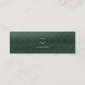 Monogram Attorney at Law - Visitekaartje (Achterkant)