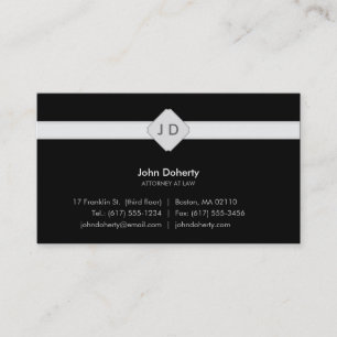 Monogram Attorney at Law - Visitekaartje