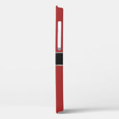 Monogram Auburn Kleurachtergrond Case-Mate iPhone Case (Achterkant / Links)