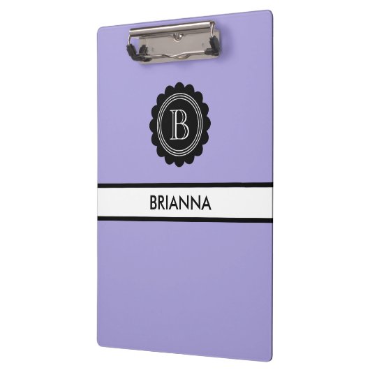 Monogram Aura Indigo en Zwart Klembord (Links)