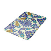 Monogram Azulejo Ceramic Style Ornament Badmat (Gekanteld)