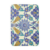Monogram Azulejo Ceramic Style Ornament Badmat (Voorkant Verticaal)